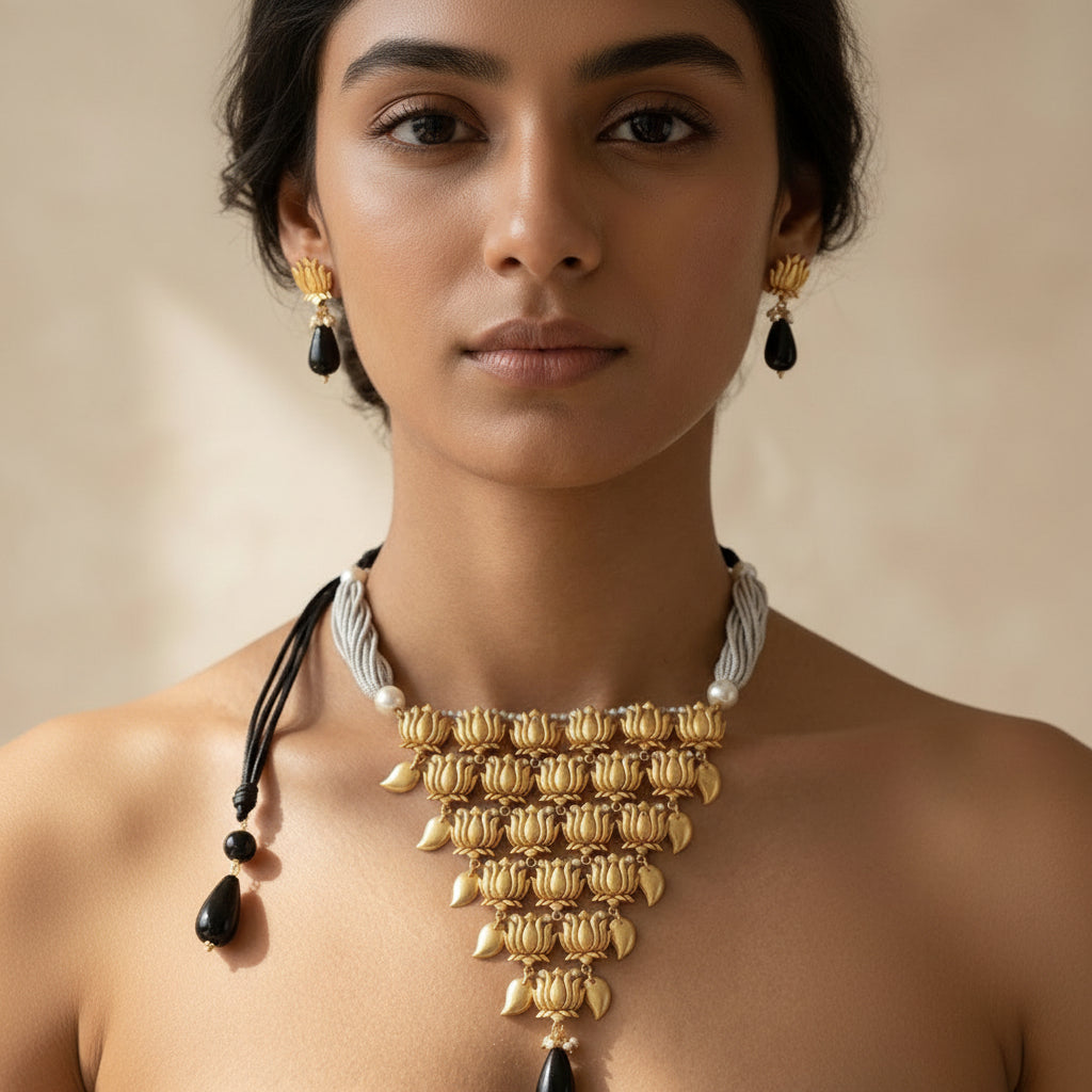 Vrindavan Vihar Aarh Necklace