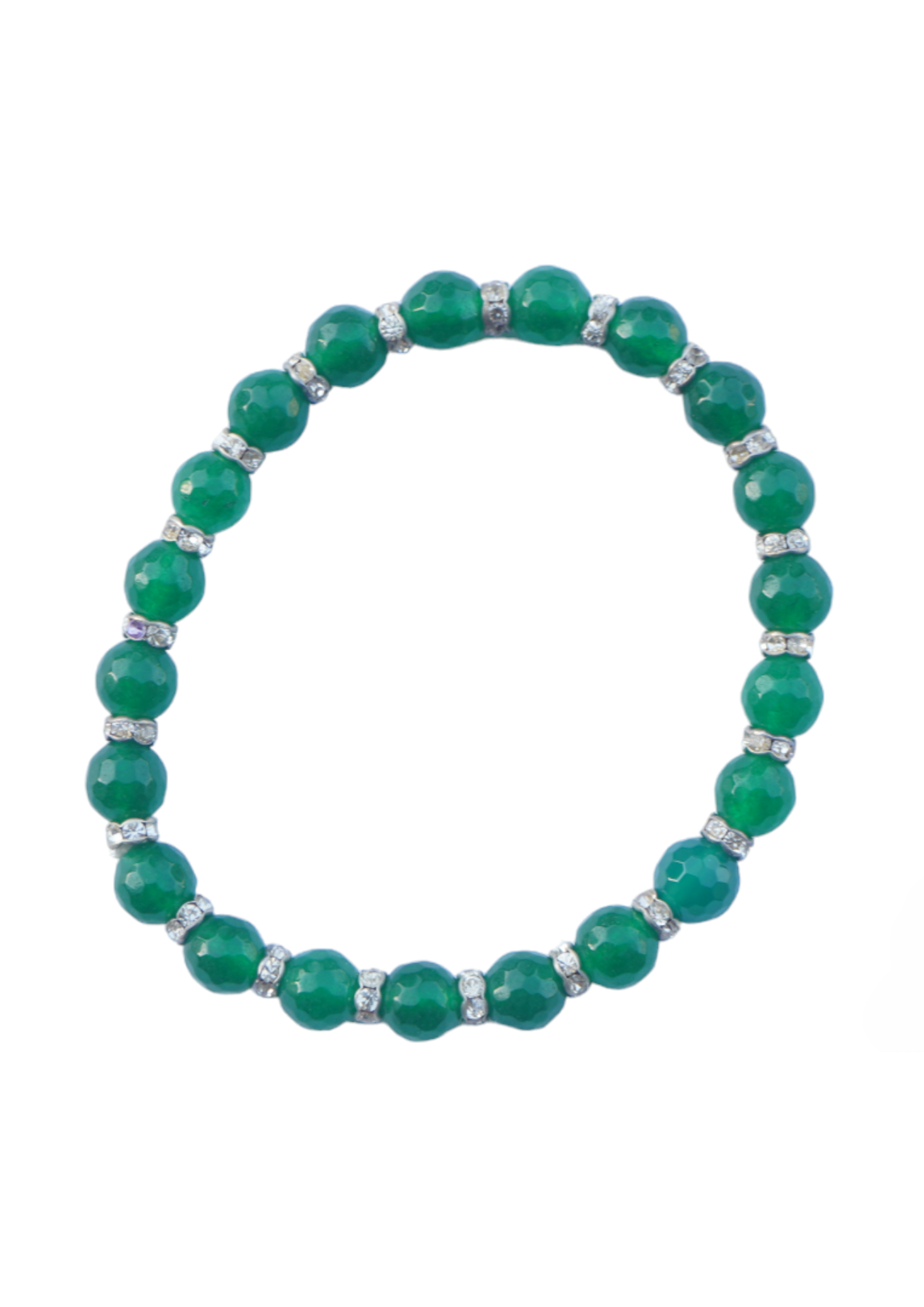 Lightweight 18K Gold Everyday Bracelet with Natural Stones