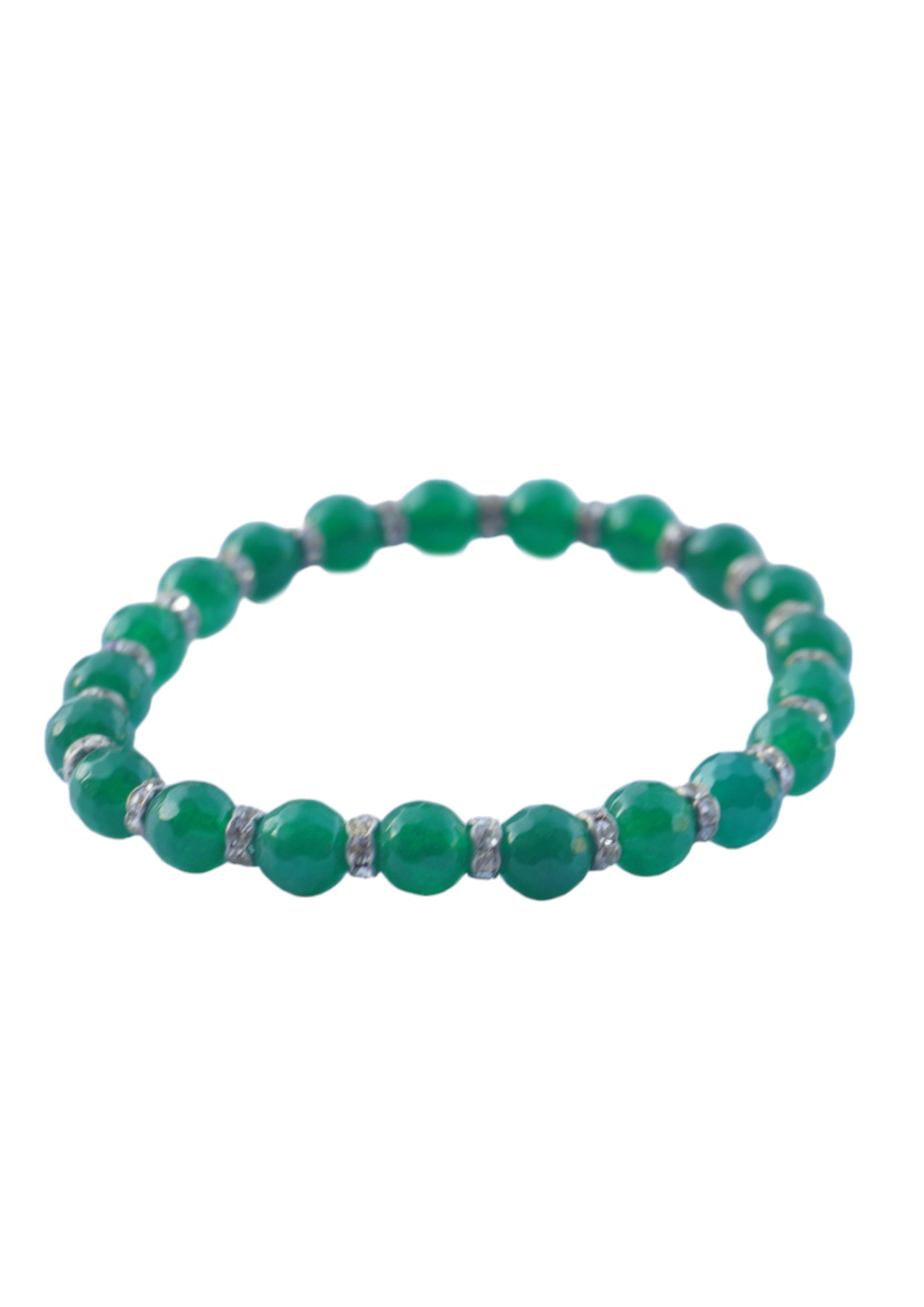 Lightweight 18K Gold Everyday Bracelet with Natural Stones