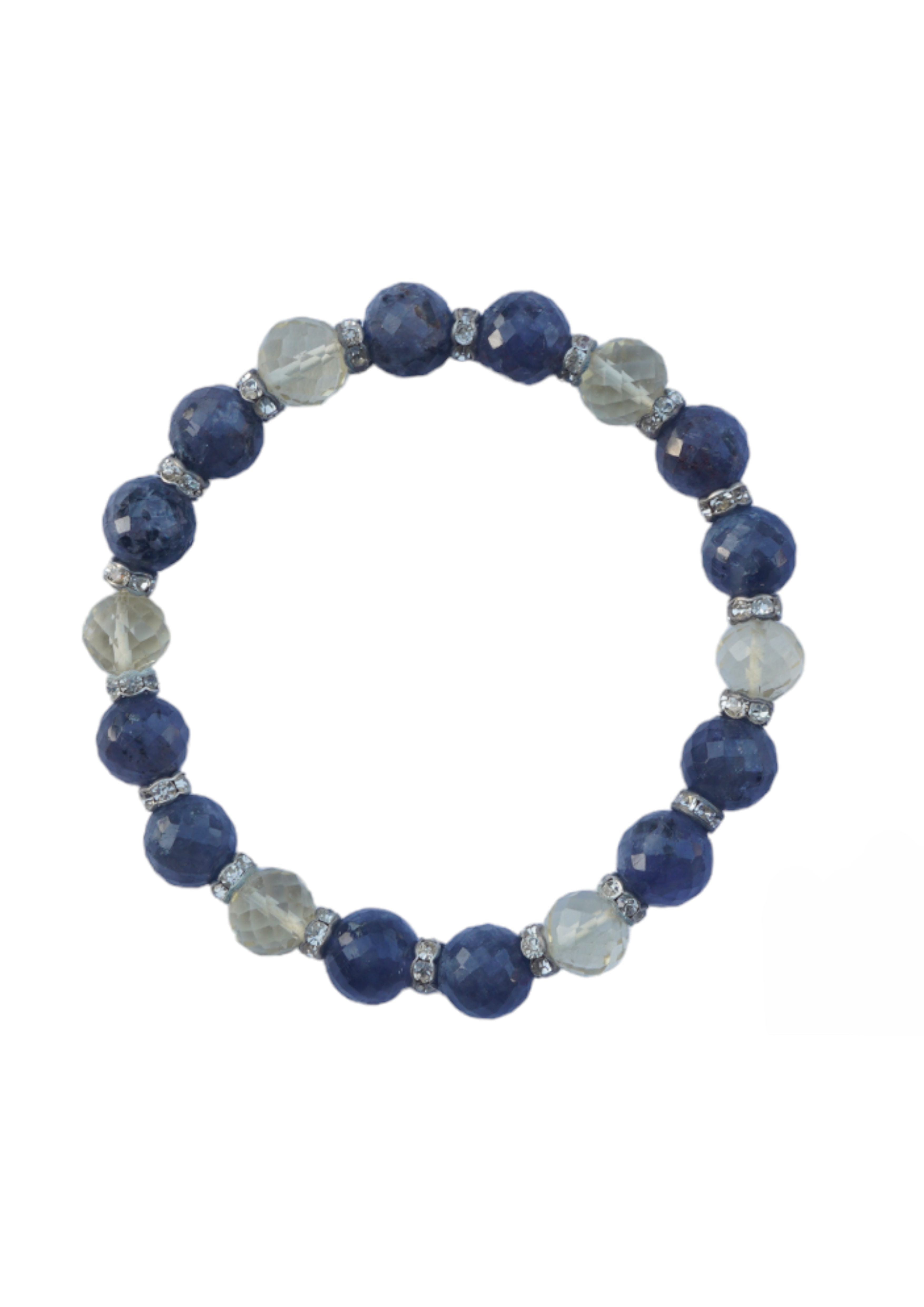 Everyday 18K Gold Plated Bracelet with Natural Stones - Lightweight & Ethically Handmade