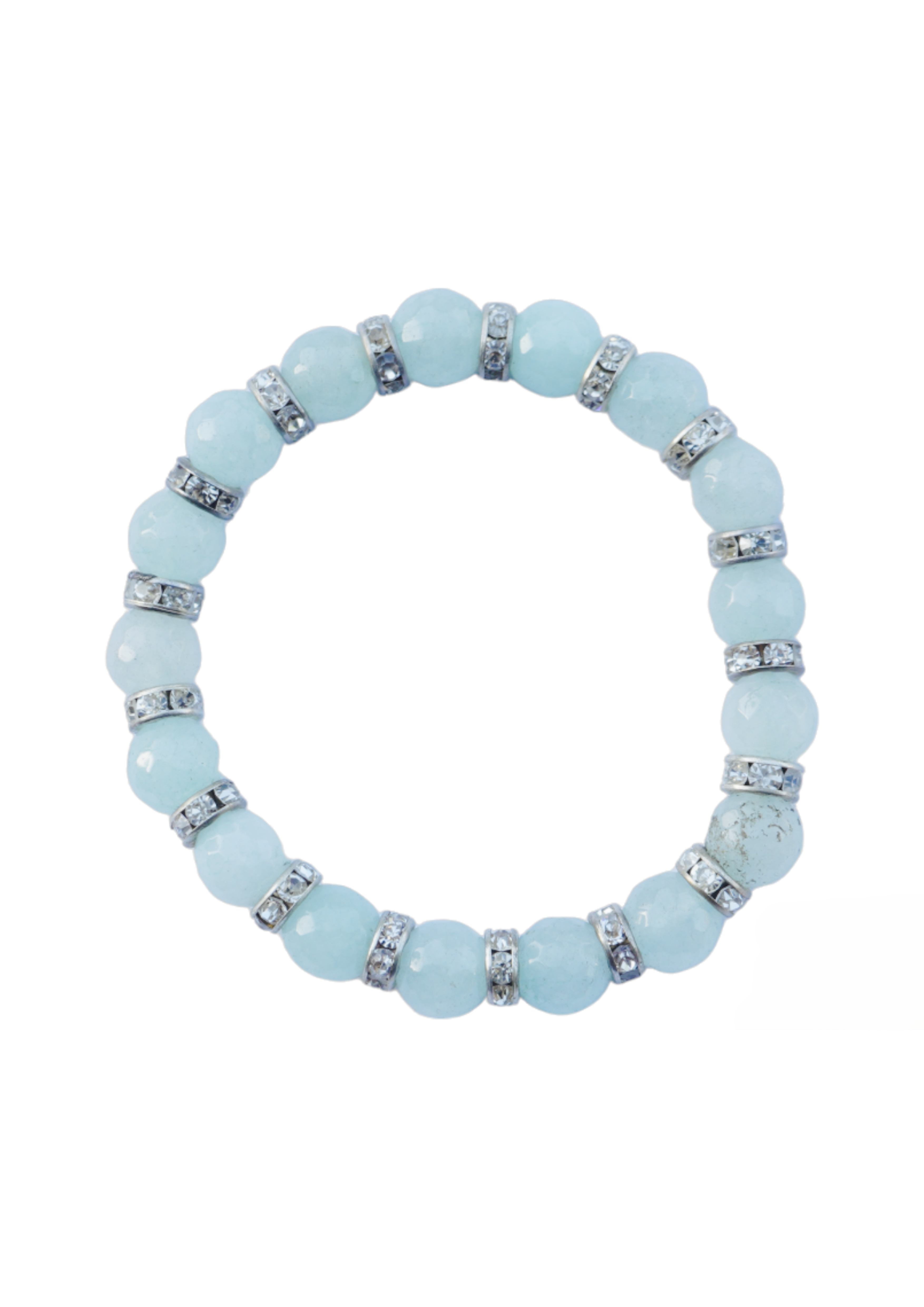 Handmade 18K Gold-Plated Stone Bracelet from India