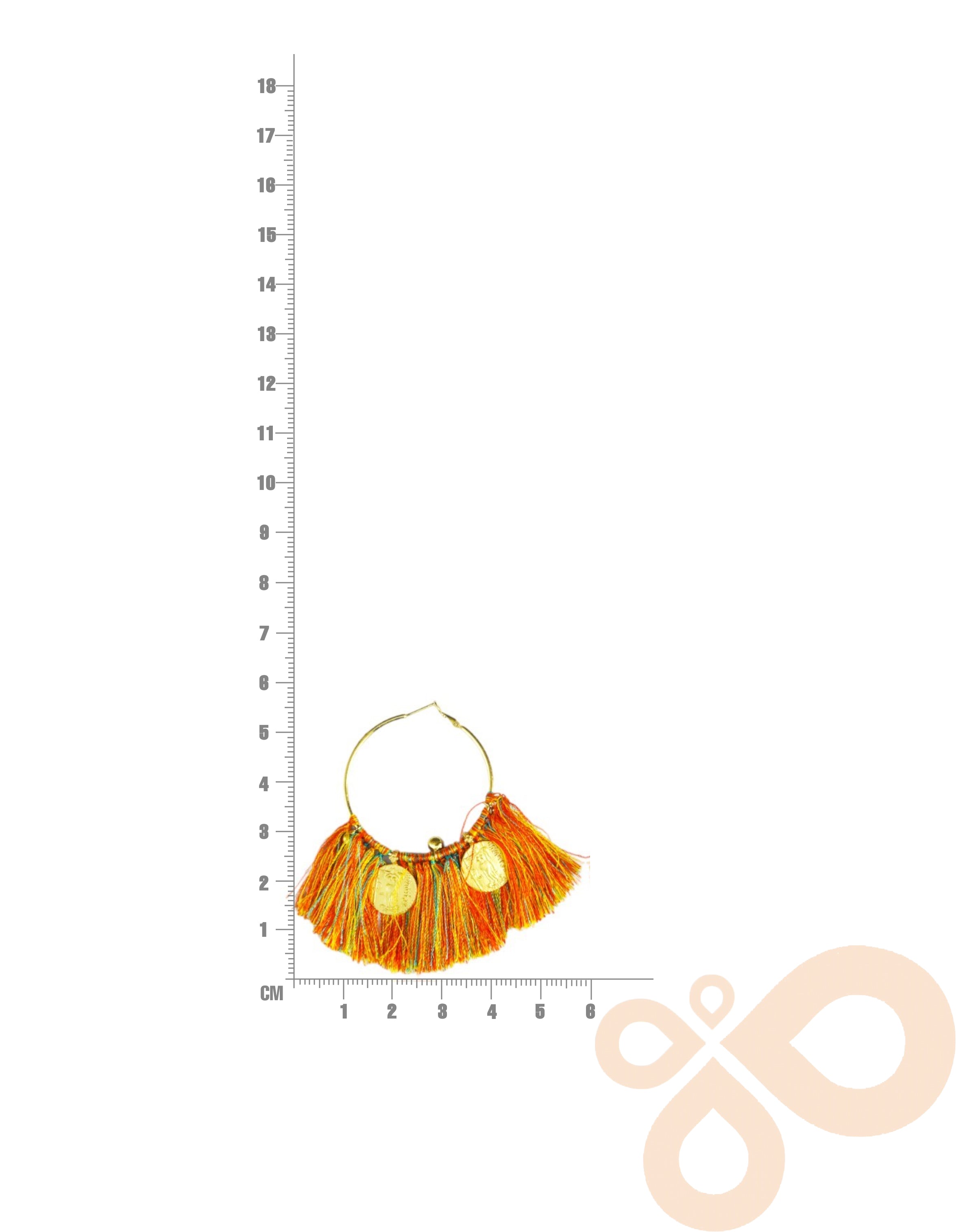 DOR Chic Earrings – 55mm Height, 18K Gold-Plated Brass