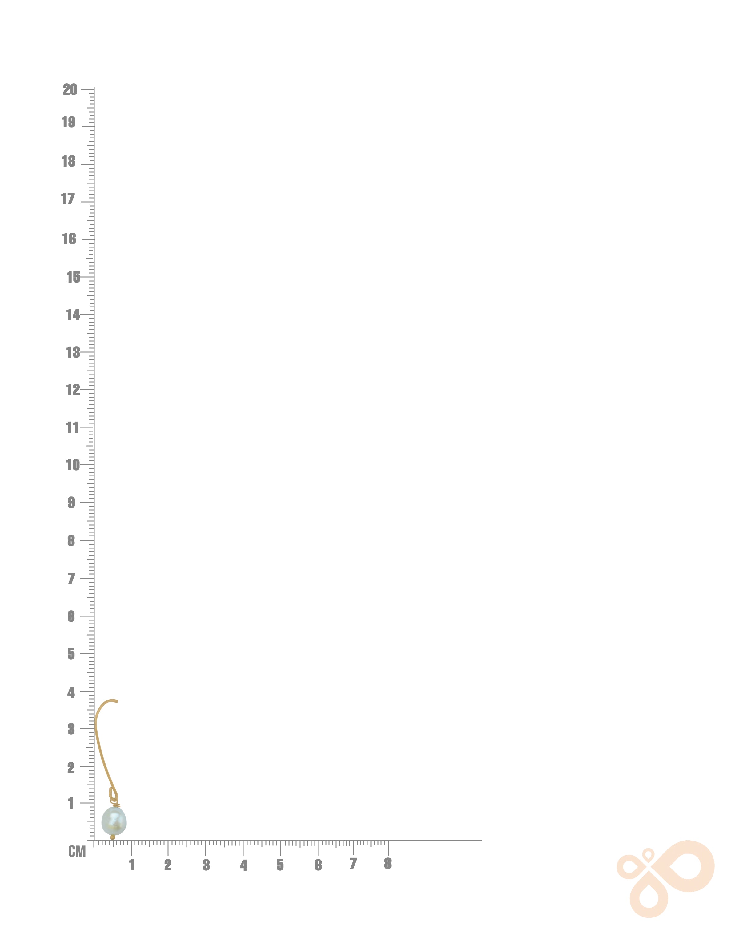 38mm x 8mm Metal Blast Threader Earrings – Lightweight Gold-Plated Elegance