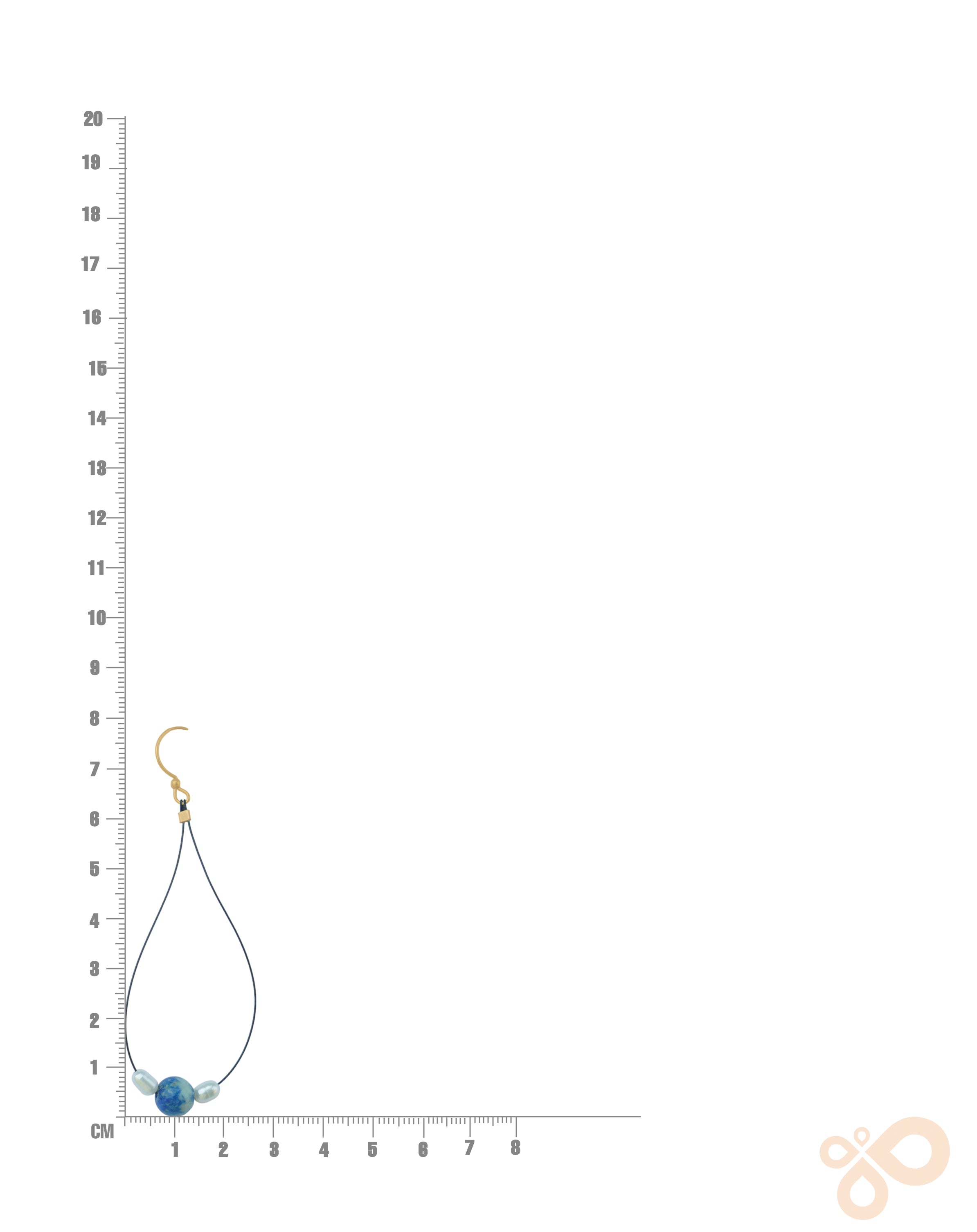 Metal Blast 79mm x 30mm Earrings – Effortless 18K Gold-Plated Design