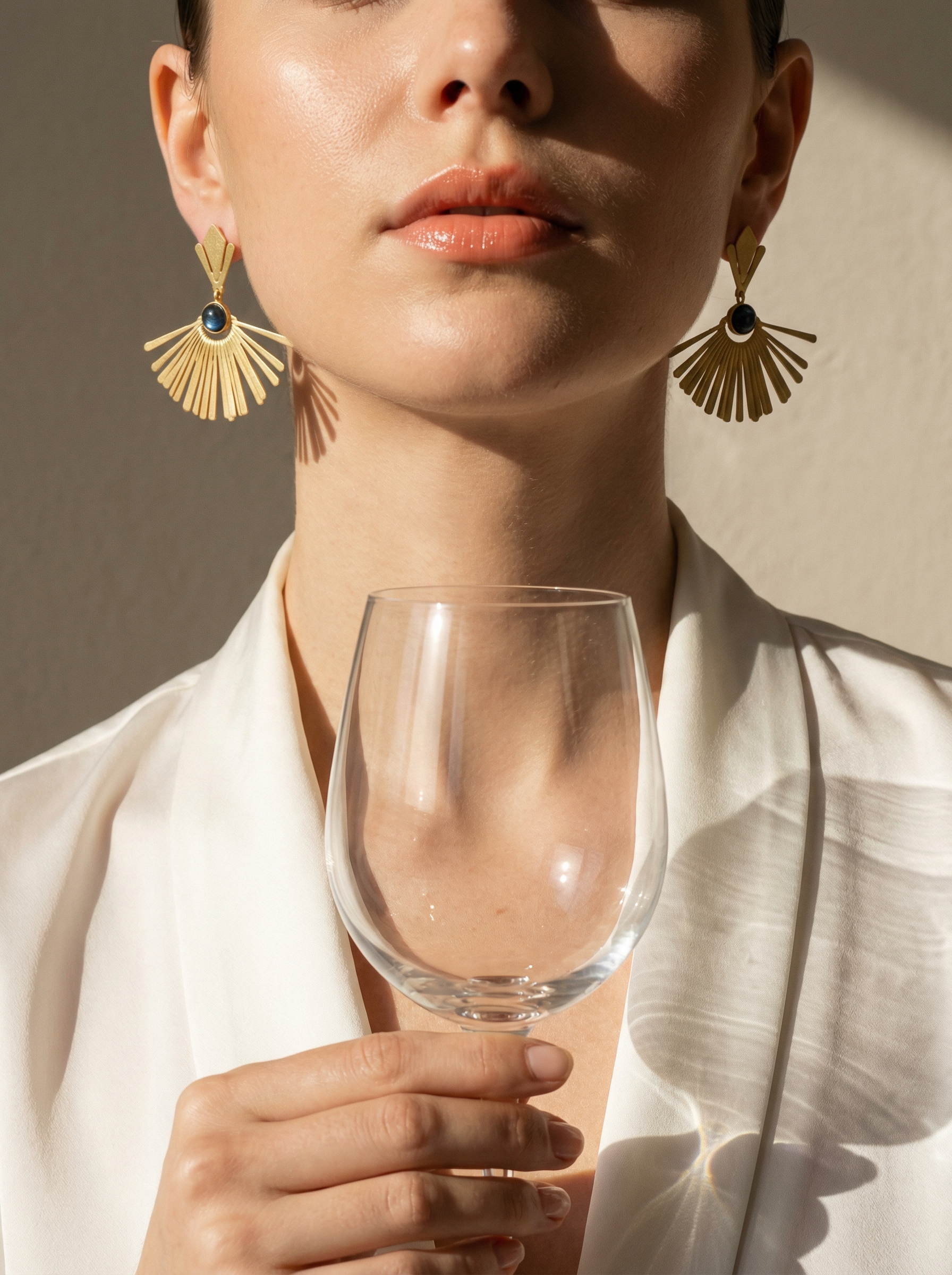 Ancient Fringe Earrings - Golden Hour Editorial 2