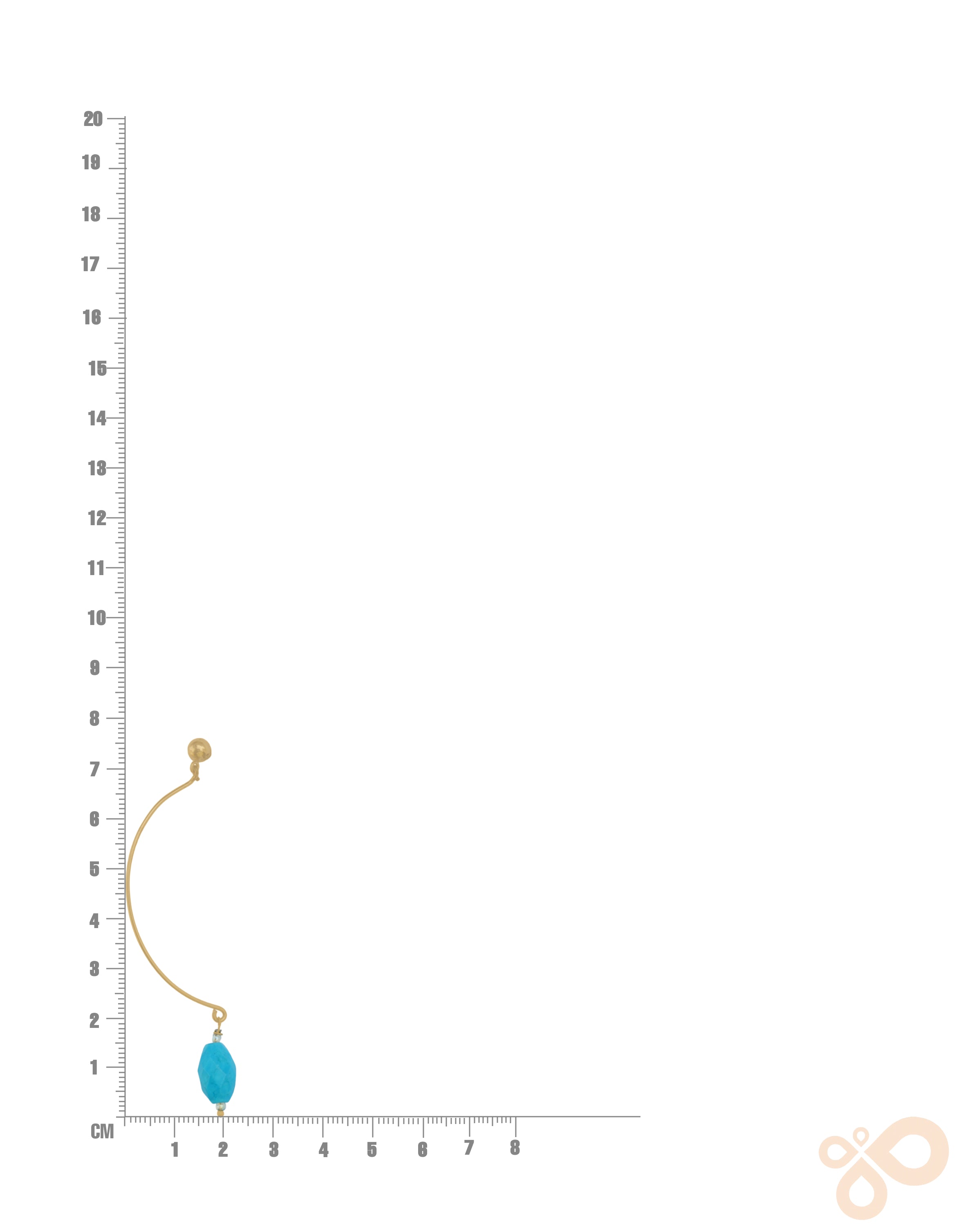 Handmade 18K Gold Plate Earrings – Delicate Design for Effortless Style