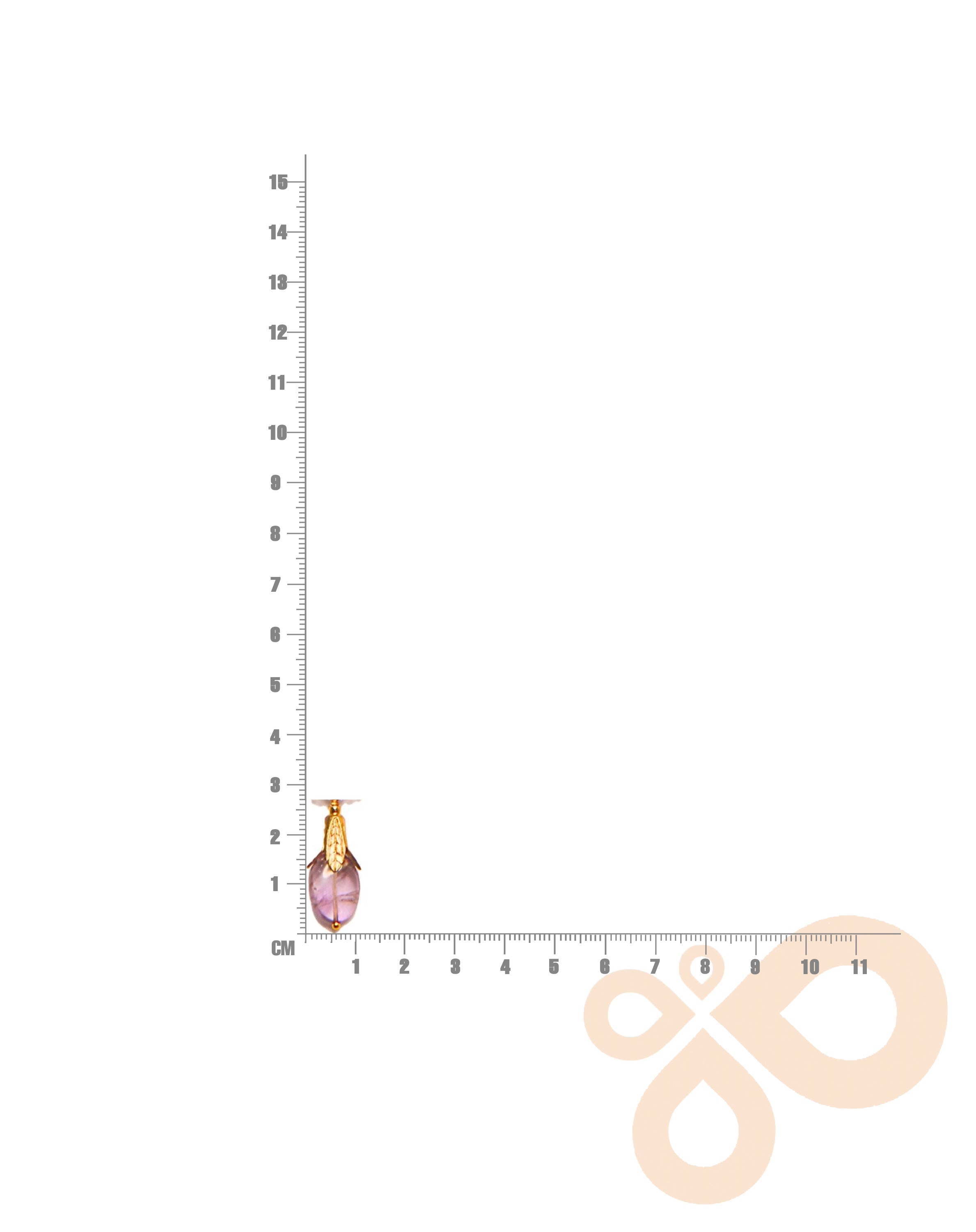 Fine One Necklace: Handcrafted Tourmaline with 18K Gold Plating