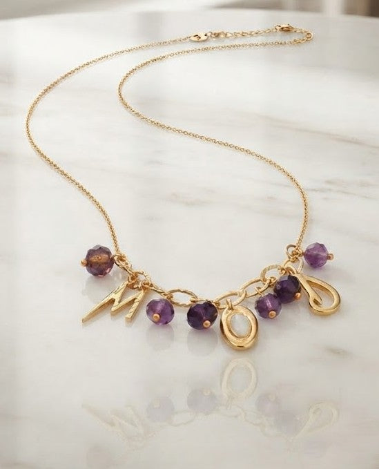 Initial Charm Necklace - Mine of Design French Masala