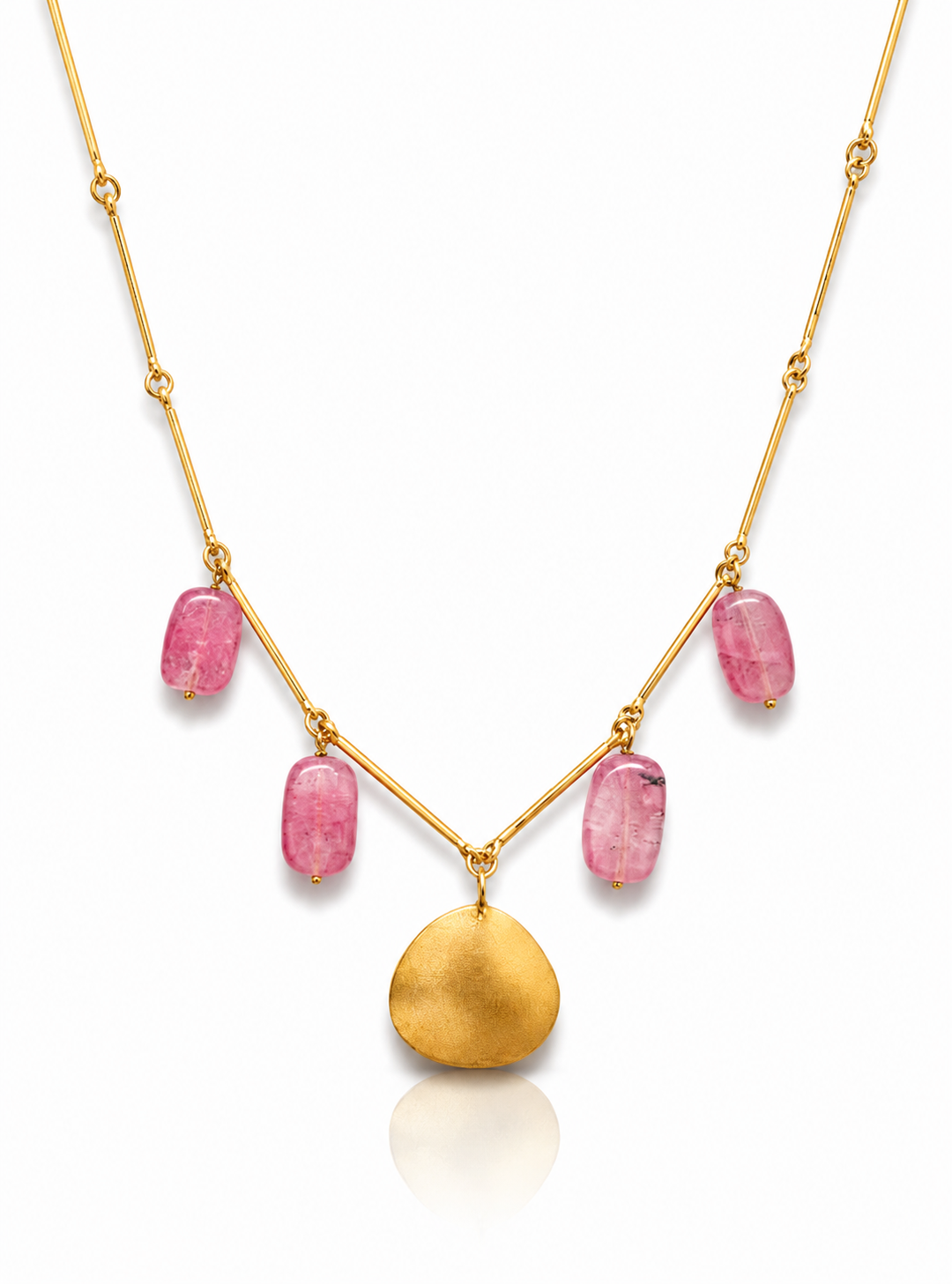 The Rose Blush Pendant detail - Mine of Design