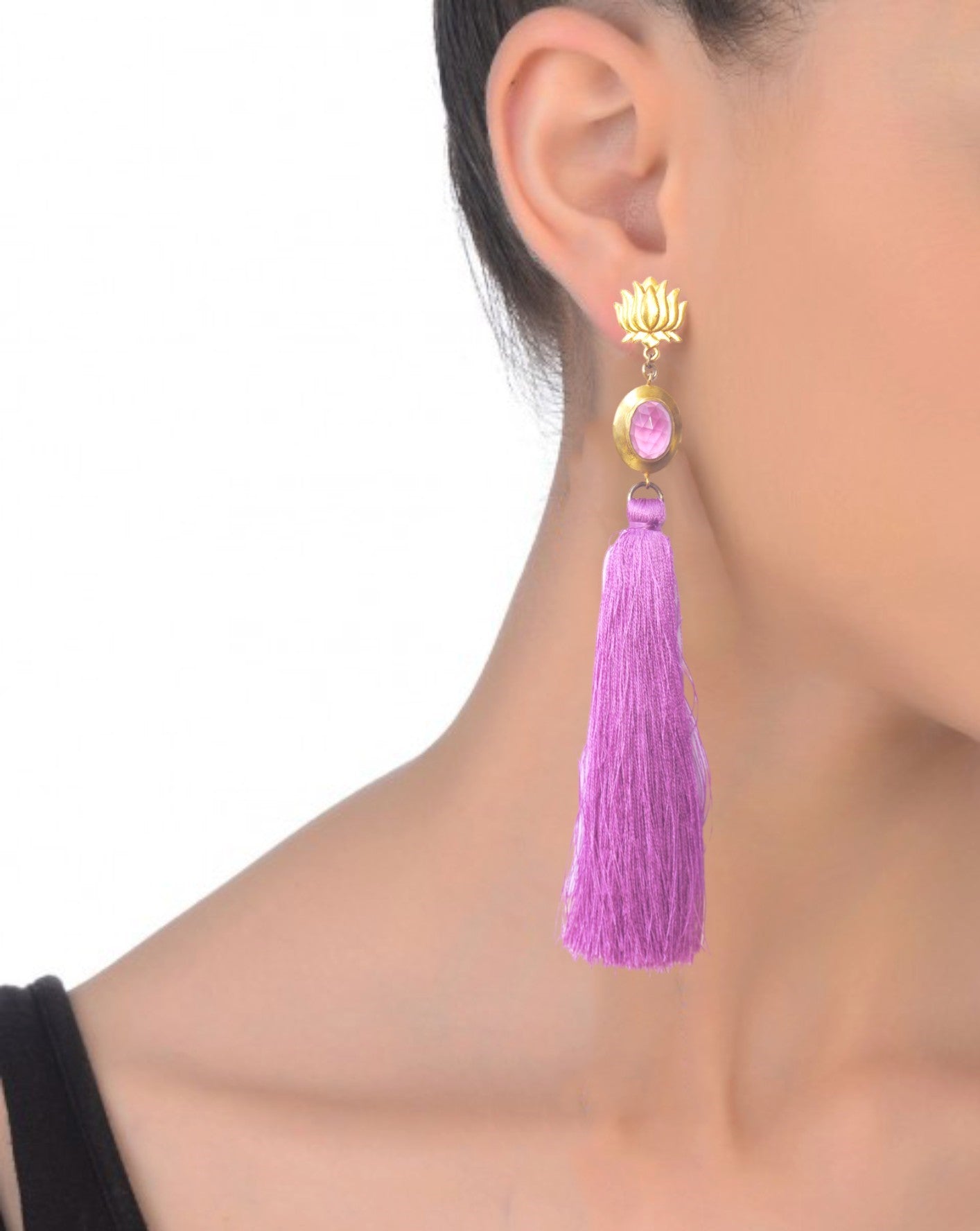 DOR Earrings – 167mm Height with 18K Gold Plating