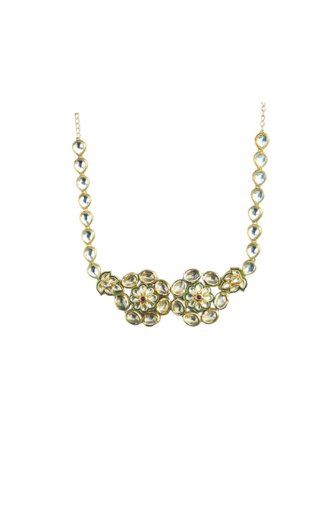 Noor Necklace - Ethical Brass Jewelry with Luxurious 18K Gold Finish