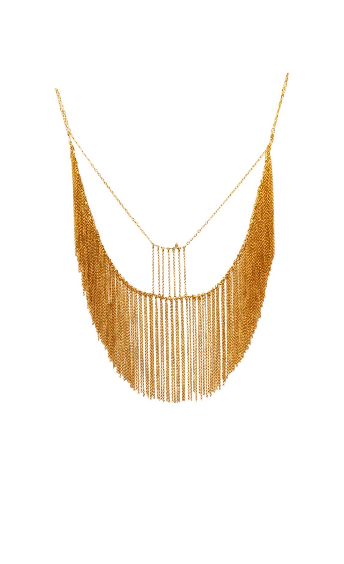 Necklace with Ethical Brass Jewelry Featuring 18K Gold and Unique Natural Stones