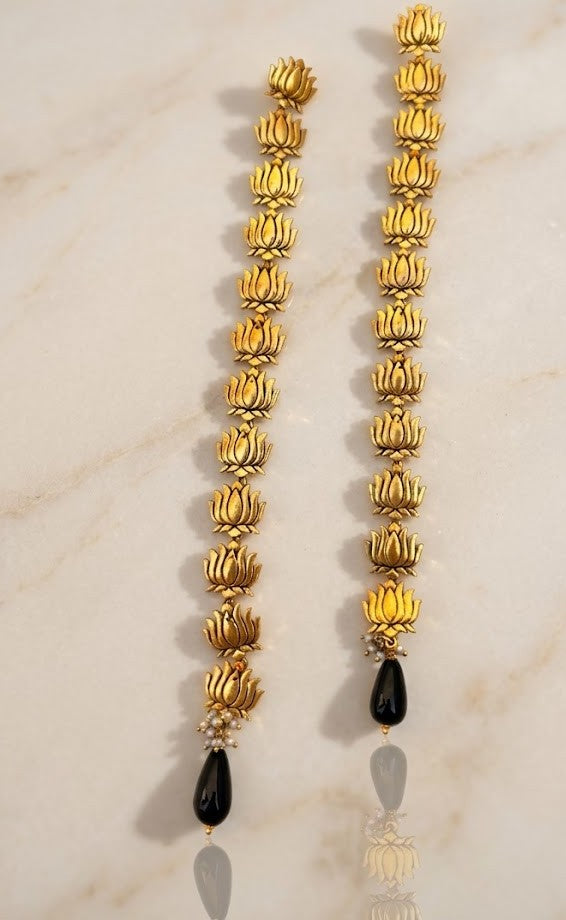 Vrindavan Vihar Earrings detail