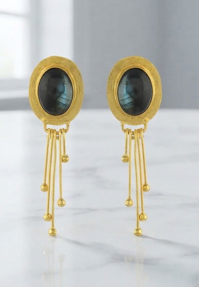 Maiden Delicate Waterfall Bead Earrings