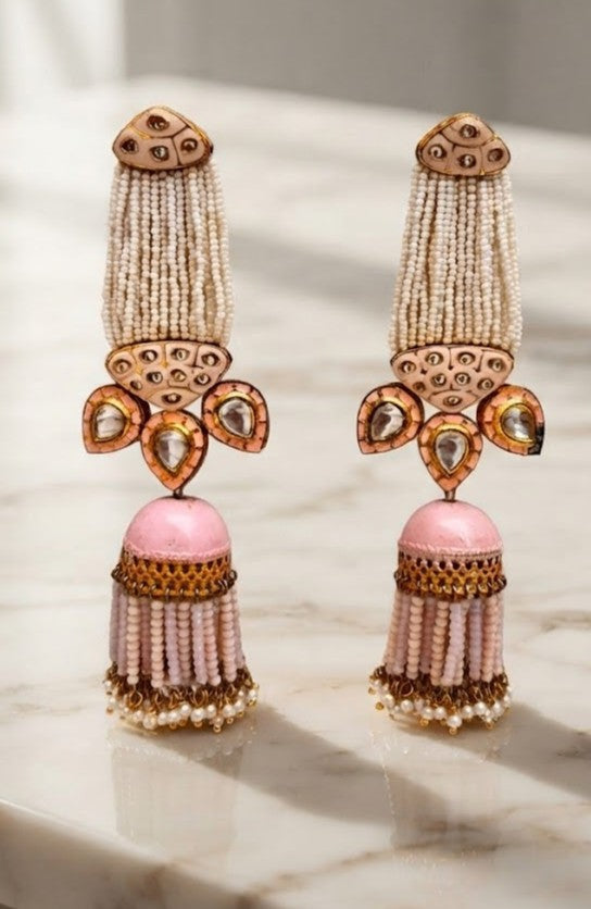 Noor Pastel Pearl Earrings