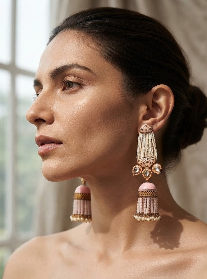 Noor Pastel Pearl Earrings