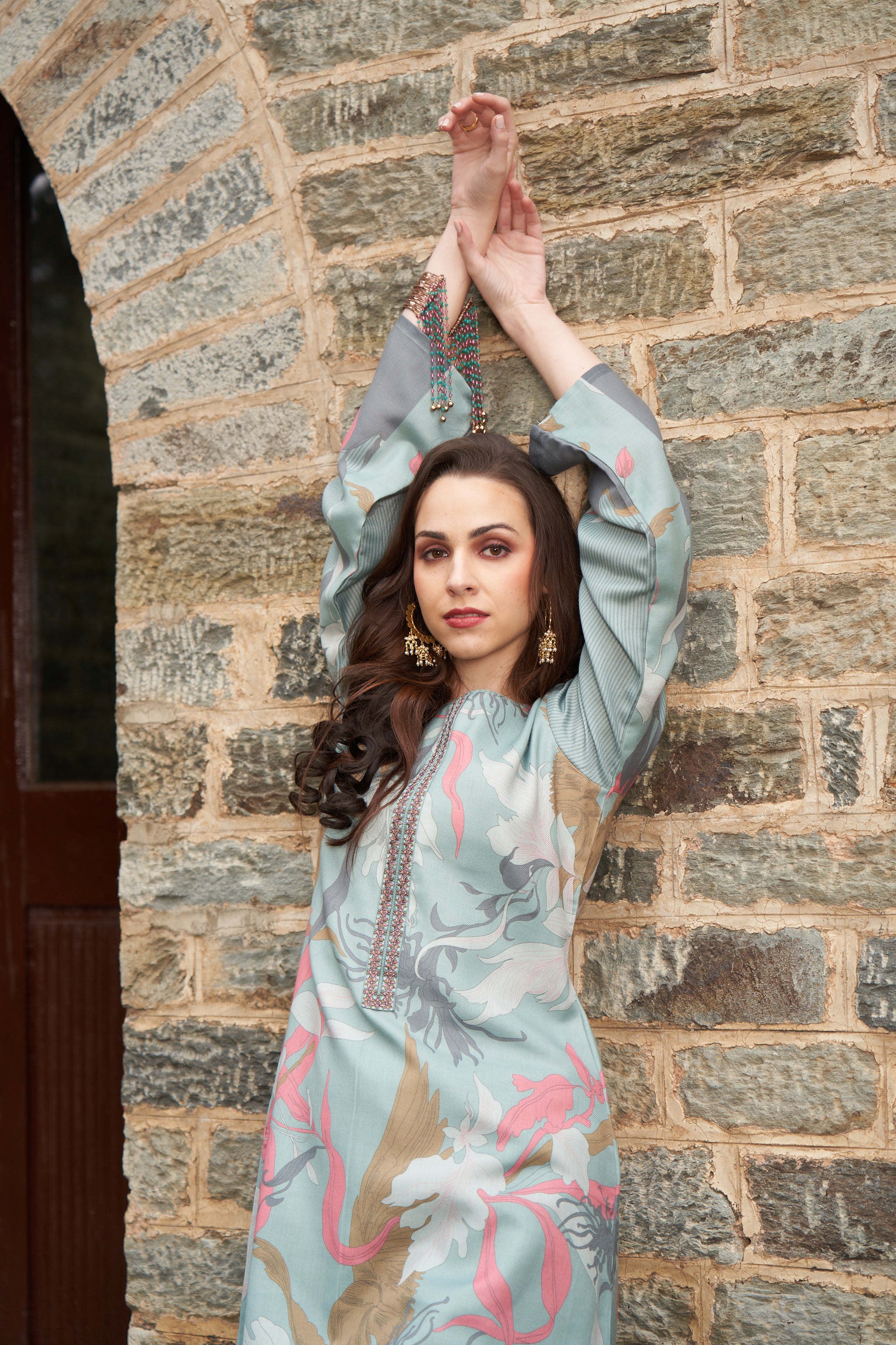 Jannat Earrings – Handcrafted Elegance with a 22K Gold-Plated Finish