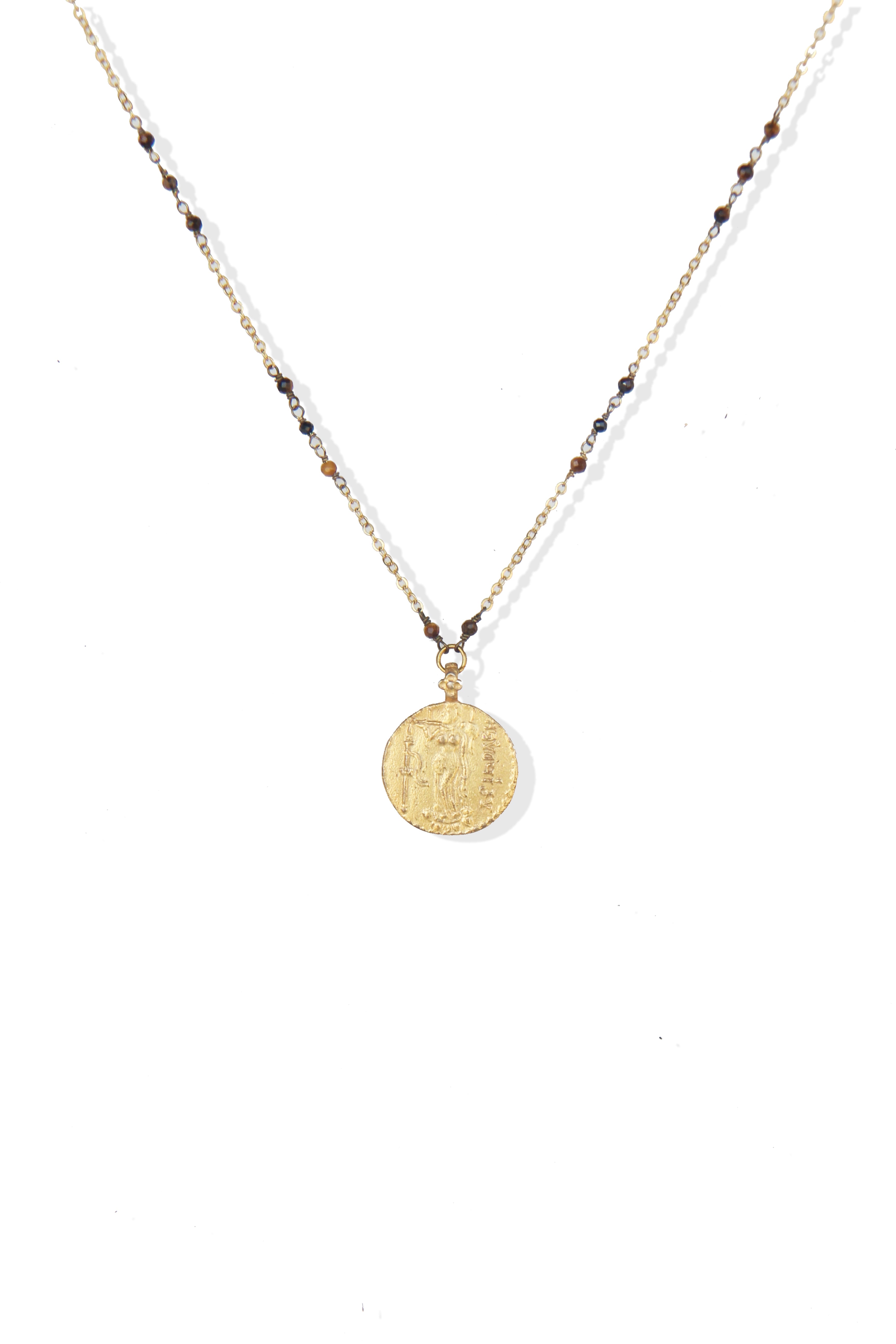 Nature Necklace - 18K Gold-Plated Brass for Festive Looks