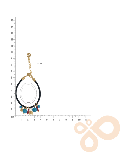 Love bracelet Vibrant Harmony in Coral, Glass, and Turquoise