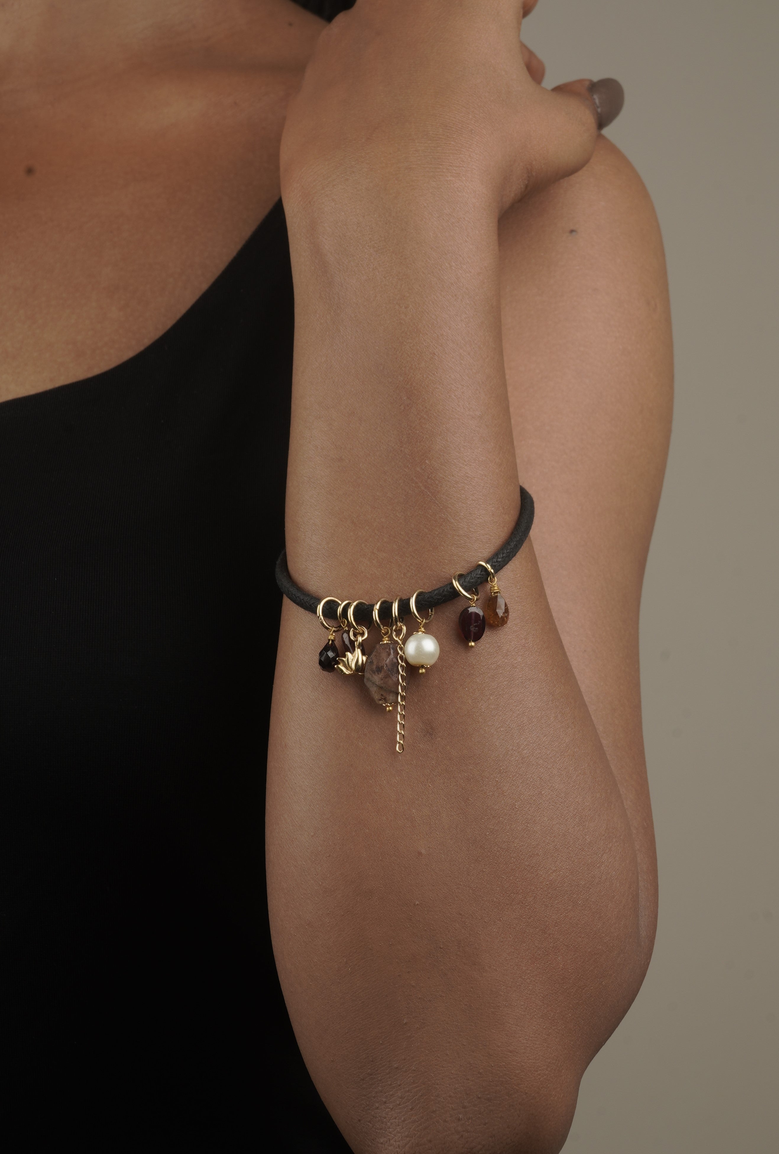 Love bracelet Radiant Fusion  in Ruby and Tourmaline 36mm