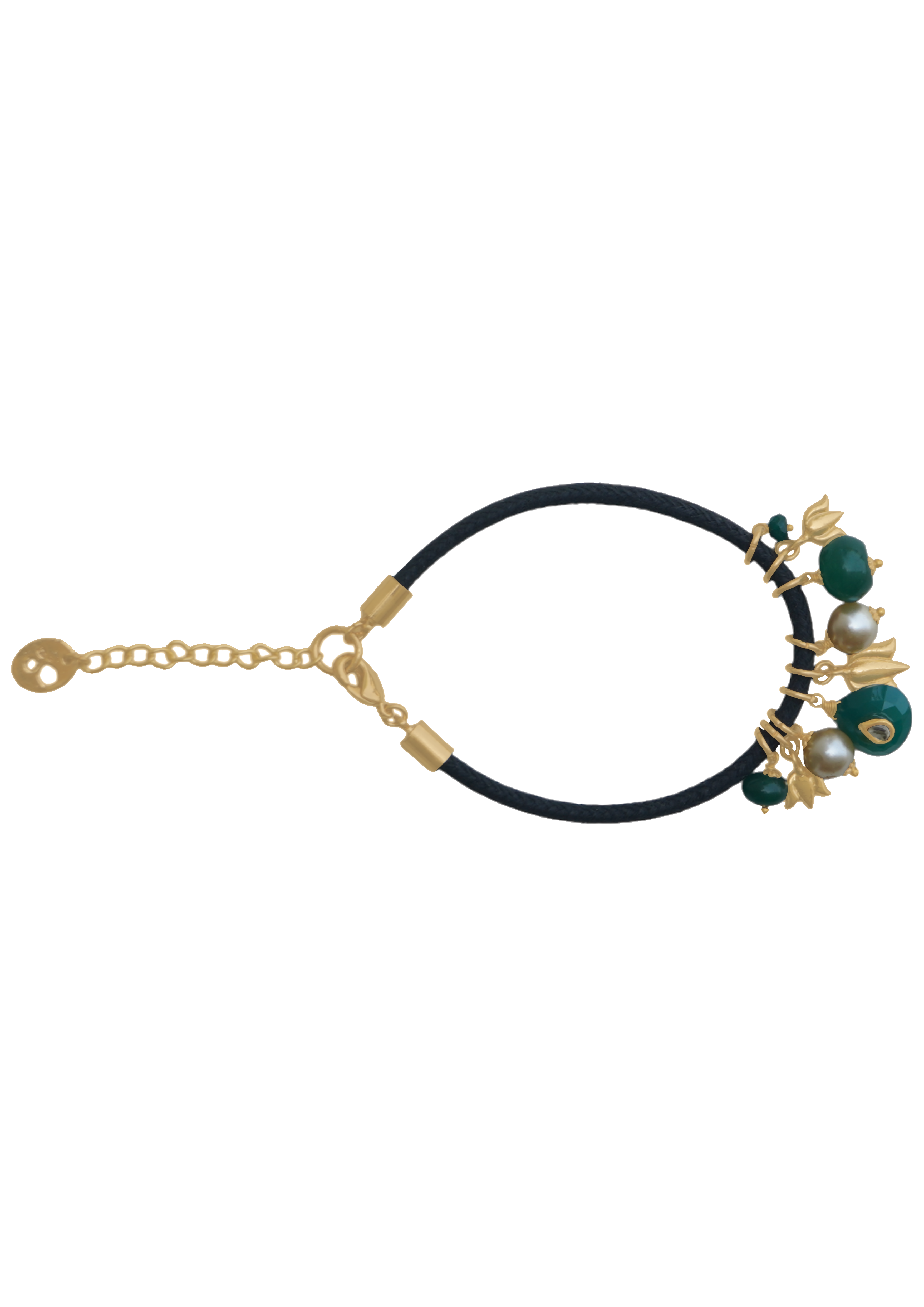 Rakhi Sunlit Shadow Necklace in Onyx, Citrine, and Pearl