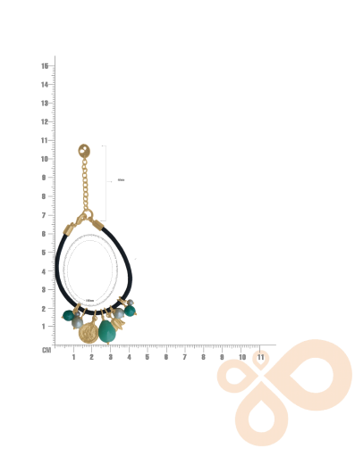 Love bracelet Serene Glow in Fluorite and Pearls