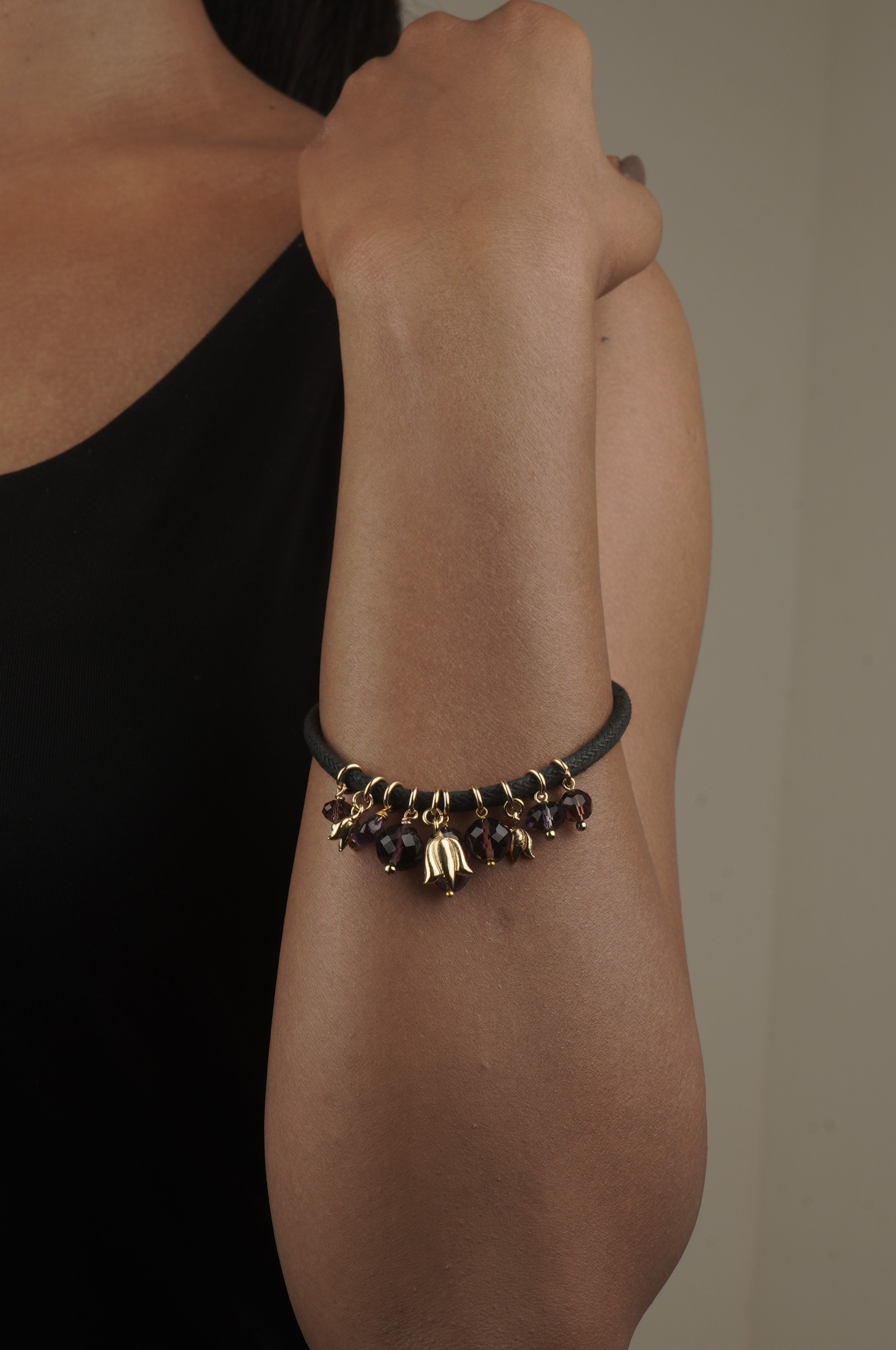 Love bracelet Amethyst Elegance  22mm