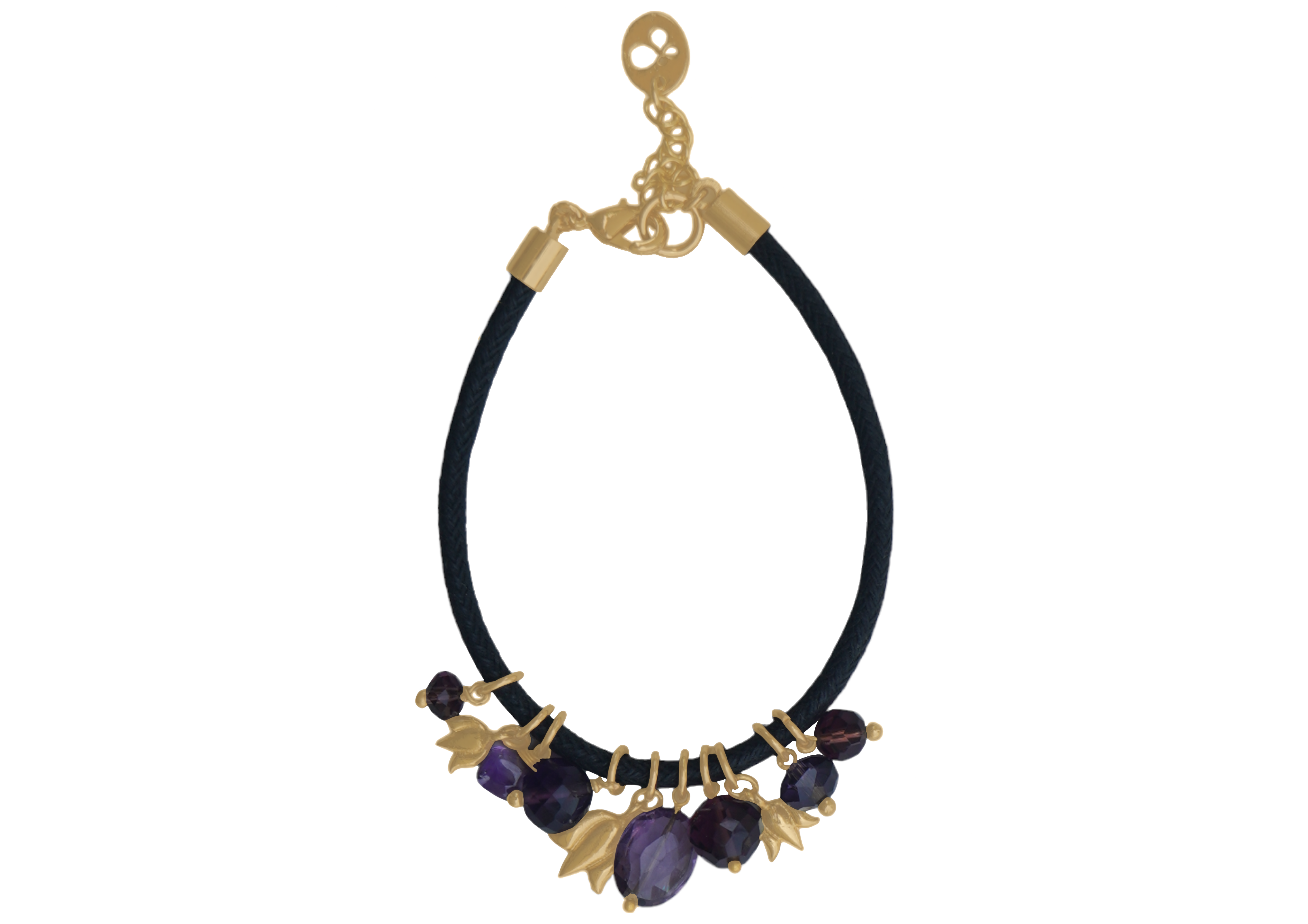 Love bracelet Amethyst Elegance  22mm