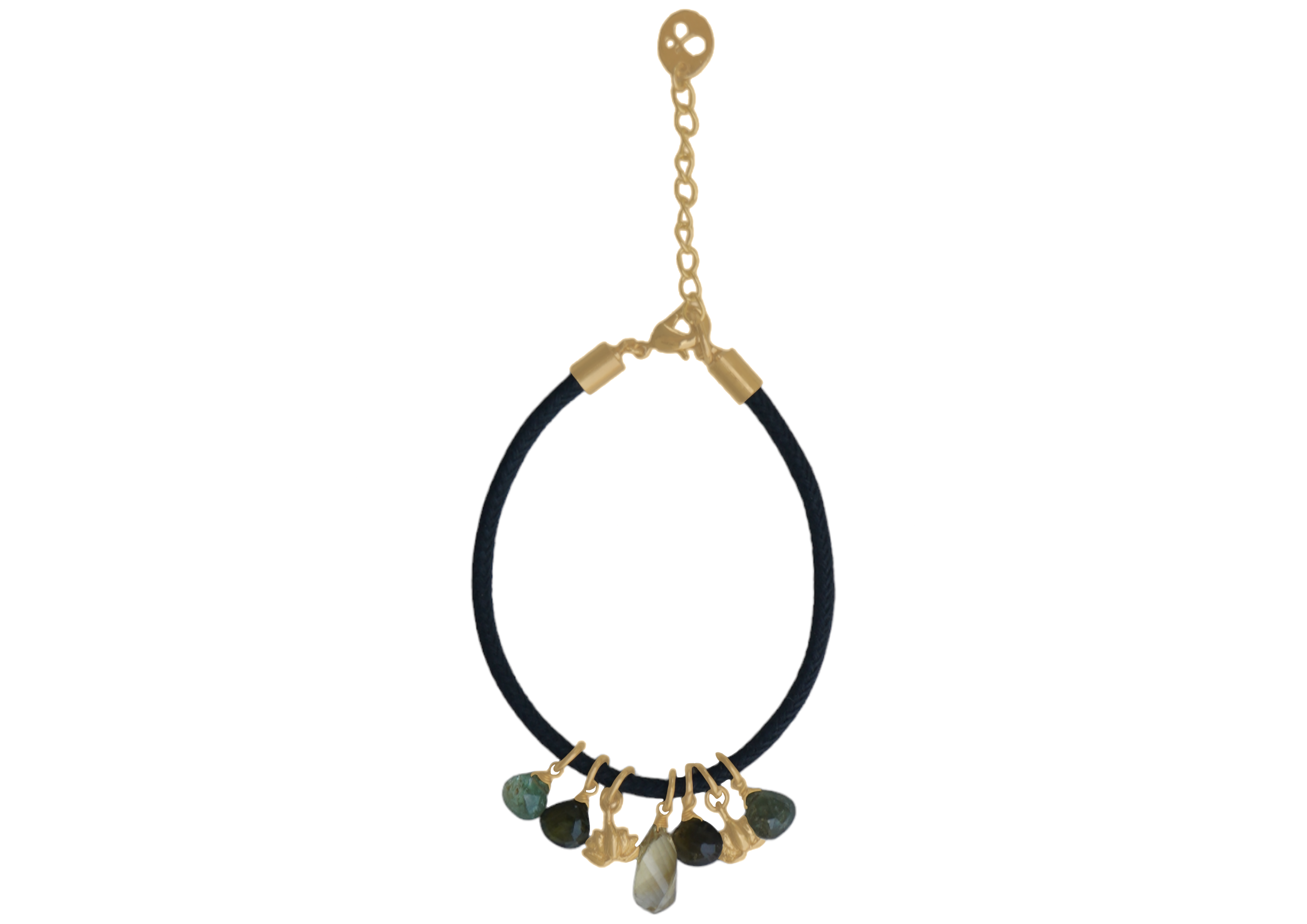 Love bracelet Radiant Harmony in Citrine and Tourmaline