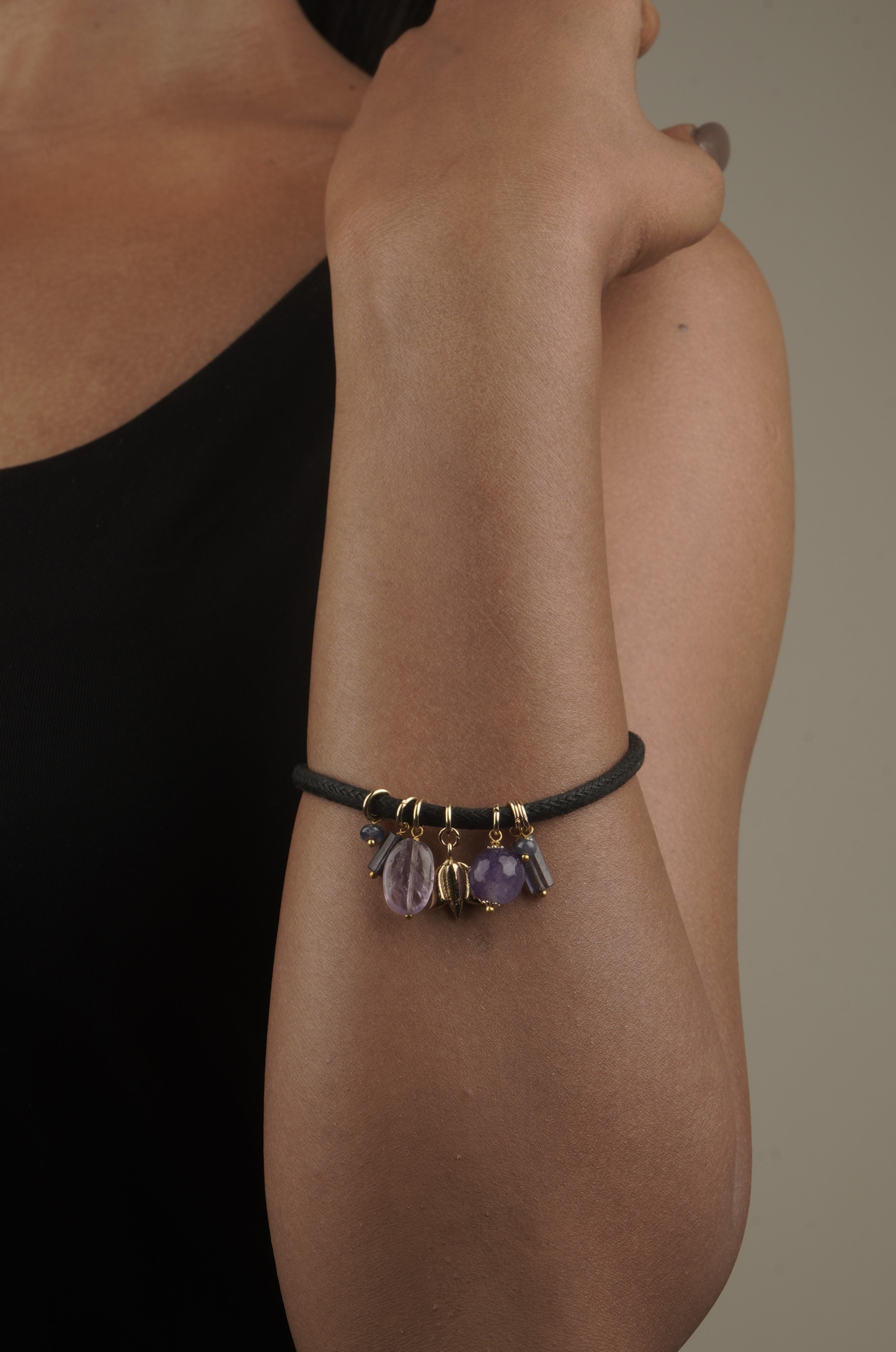 Love Bracelet  Serenity Amethyst 21mm