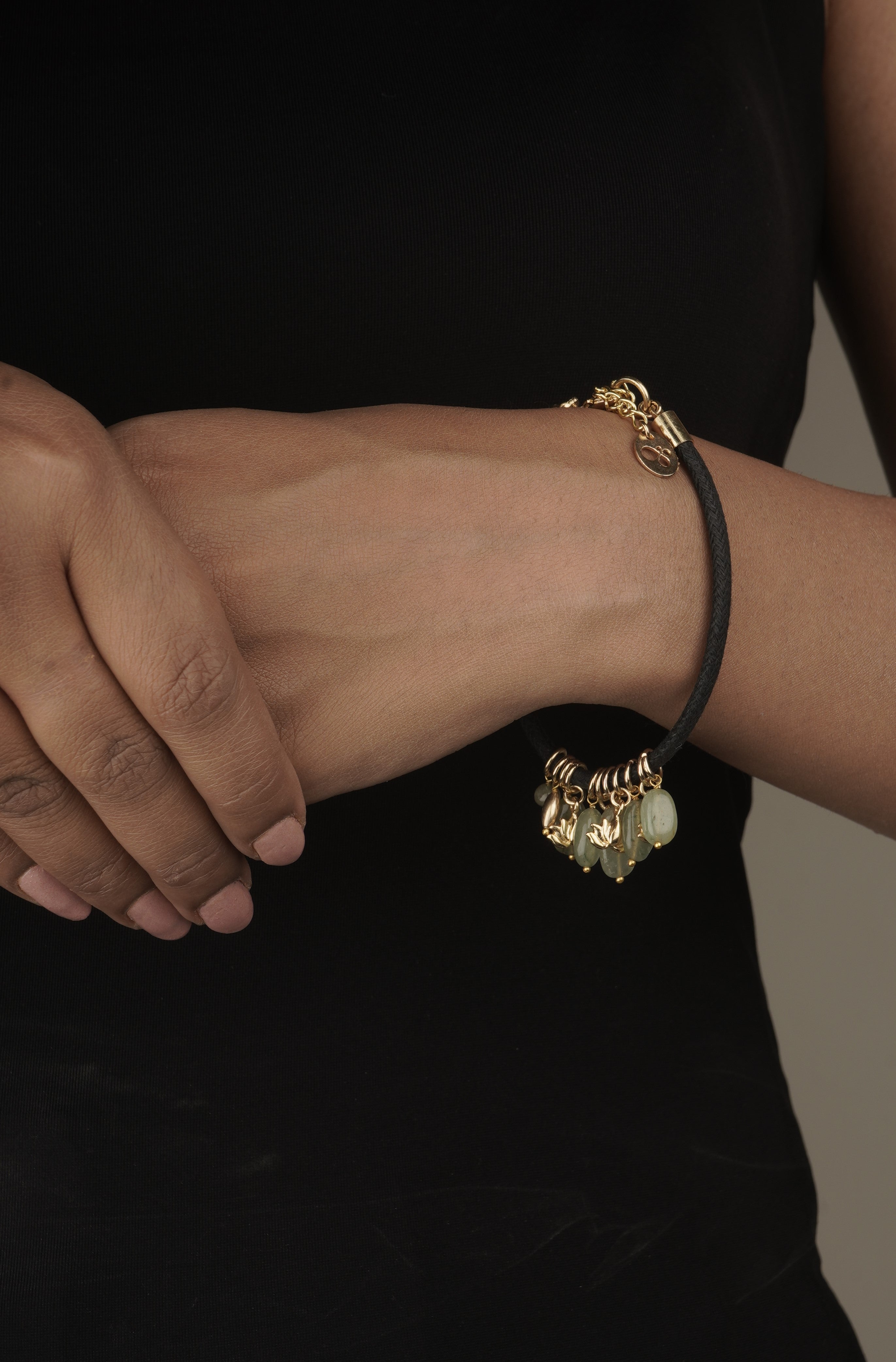 Bracelet Tranquil Grace  in Jade 22mm