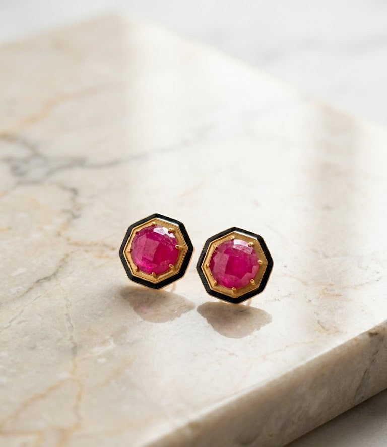 Revati Jharokha Studs