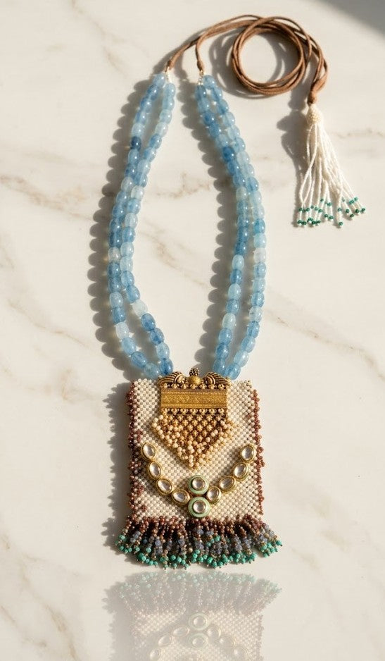 Revati Jharna Neel Necklace