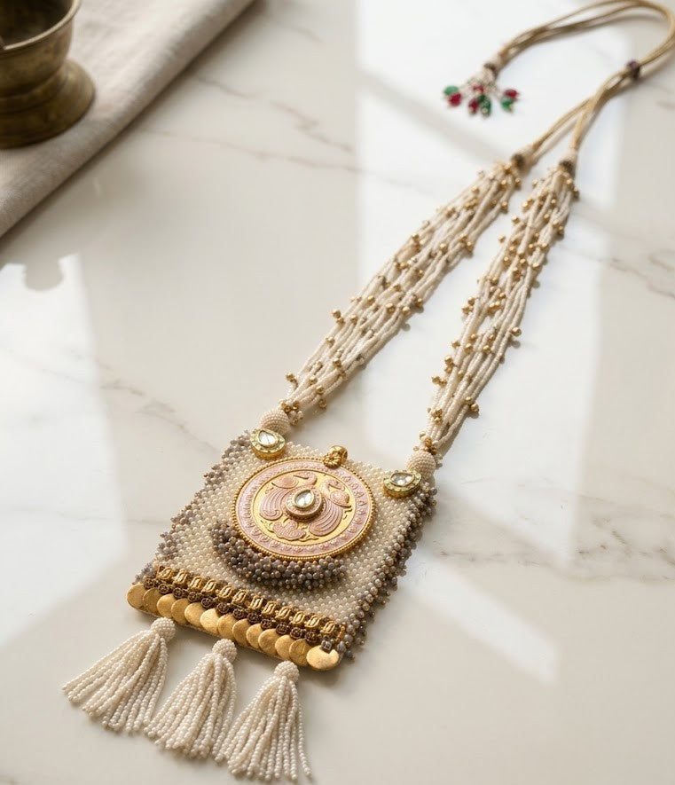 Revati Jharna Coin Necklace