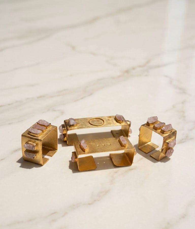 Artisan Stone Age Table Set
