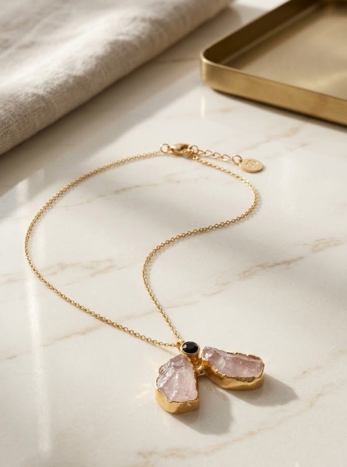 Artsy Stone Age Necklace