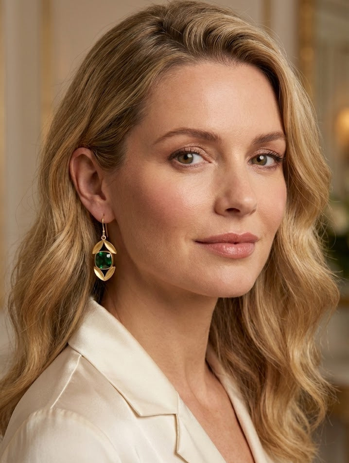 Leafy Midsized Earring