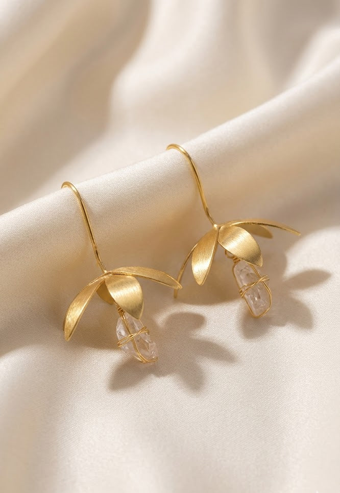 Nature Rose Earrings