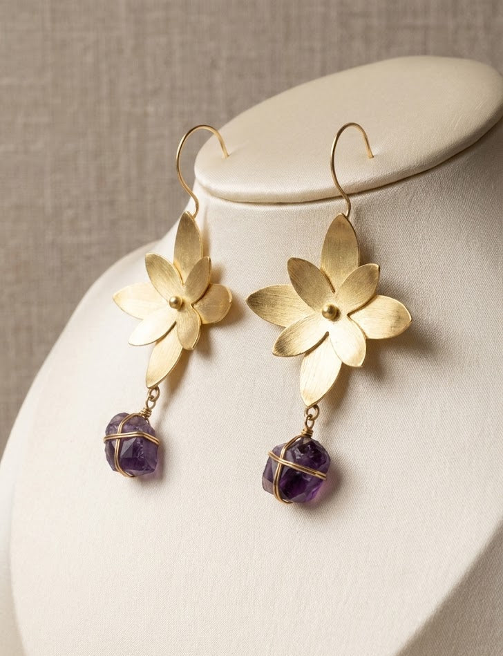 Nature Sun Earrings**