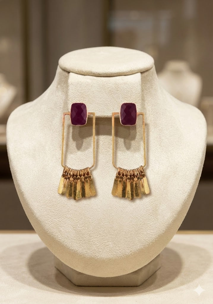 Fringe Glyph Earrings