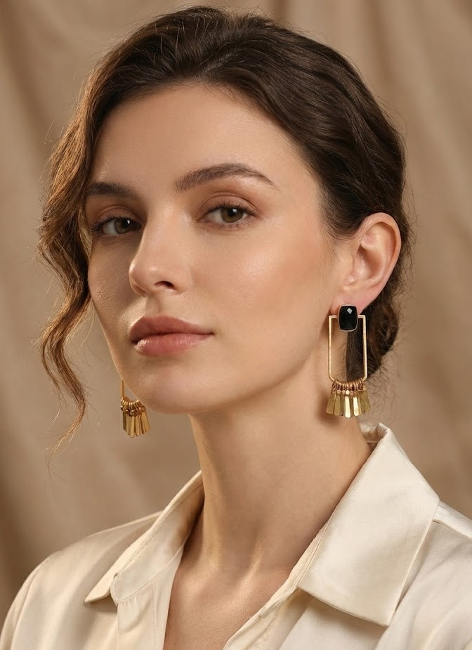 Fringe Glyph Earrings