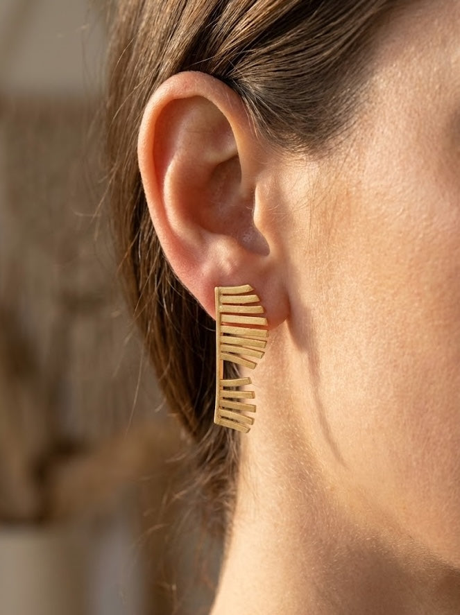 Petite Fringe Studs
