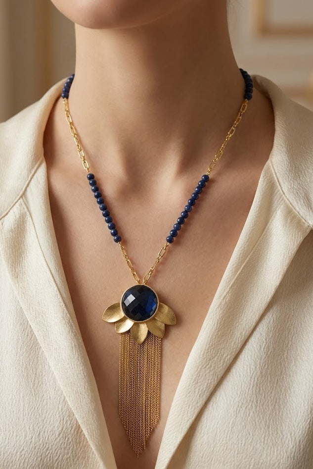 Mignonne Necklace - Sustainable Brass Jewelry with 18K Gold Touch