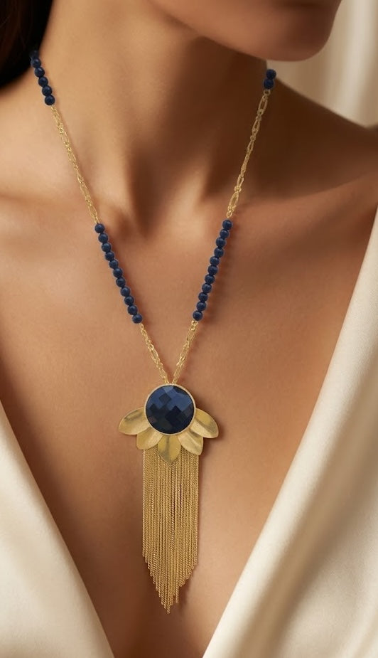 Mignonne Necklace - Sustainable Brass Jewelry with 18K Gold Touch