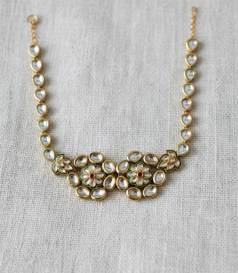 Noor Necklace - Ethical Brass Jewelry with Luxurious 18K Gold Finish