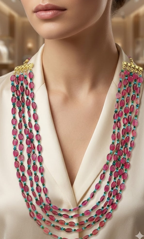 Moti Tourmaline Necklace