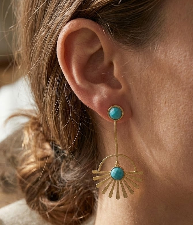 Fringe Shine Earrings