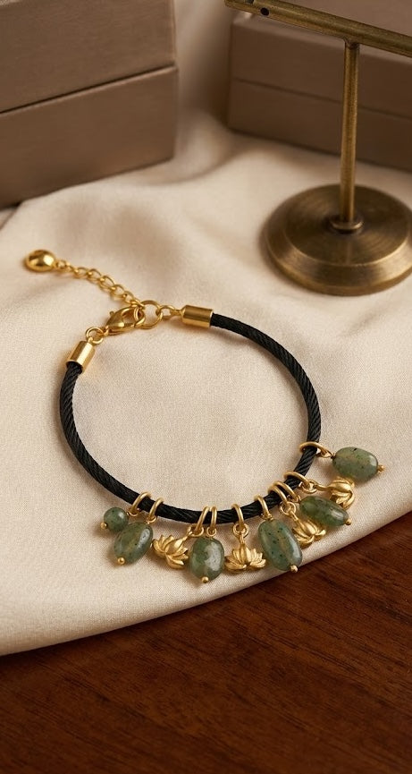 Love bracelet Verdant Harmony  in Jade 22mm
