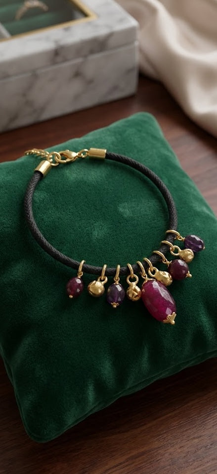 Love bracelet Crimson Radiance in Ruby
