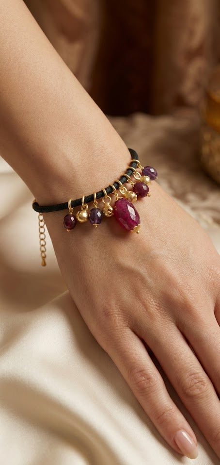 Love bracelet Crimson Radiance in Ruby